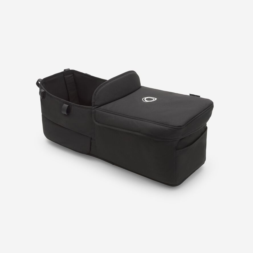 Bugaboo Donkey 5 Bassinet Fabric Complete Midnight Black (In Stock Ships Fast!)