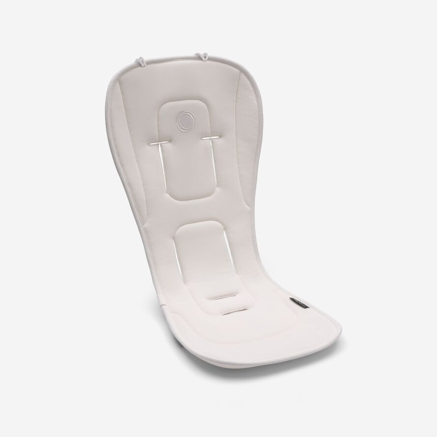 Bugaboo Dual Comfort Seat Liner Fresh White (In Stock Ships Fast!)