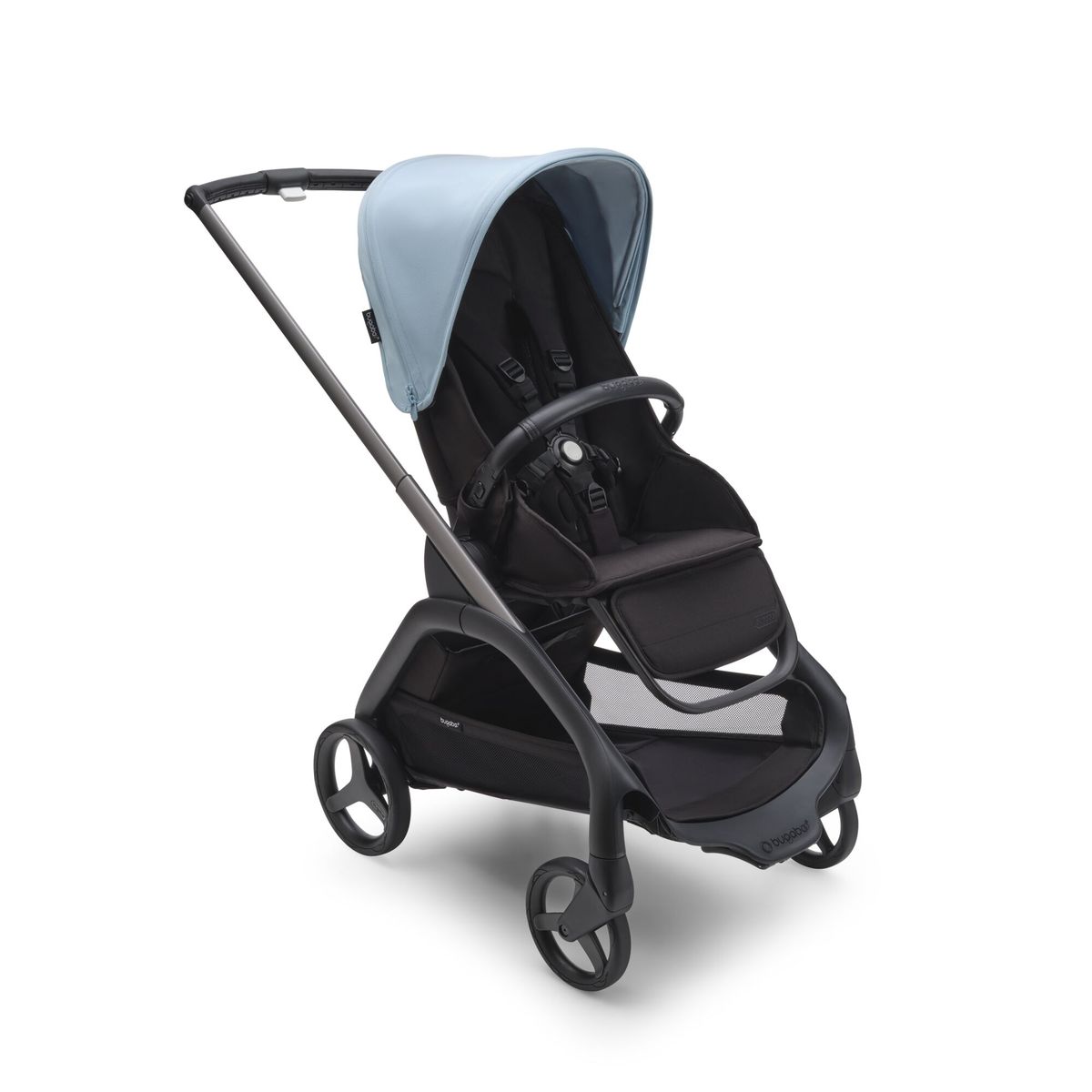 Bugaboo Dragonfly seat complete - Graphite/Black-Skyline Blue (In Stock Ships Fast!)