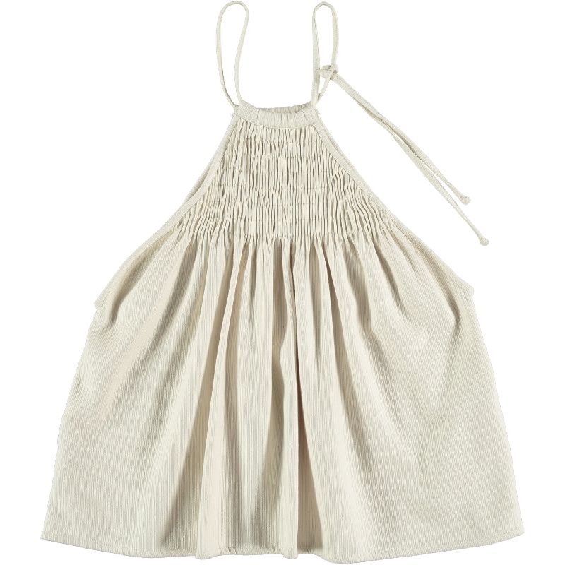 strappy smock dress