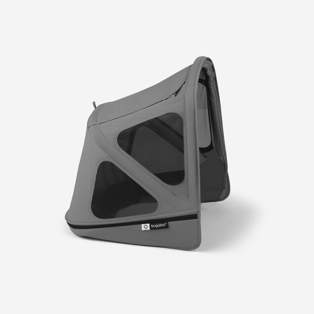 Bugaboo Donkey Breezy Sun Canopy-Moon Grey (In Stock Ships Fast!)