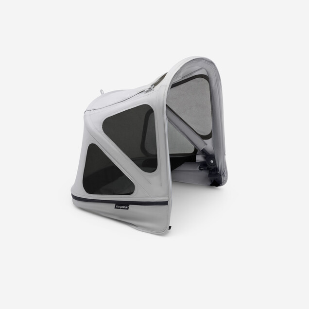 Bugaboo Donkey Breezy Sun Canopy-Misty Grey (Special Order (allow extra time for delivery))