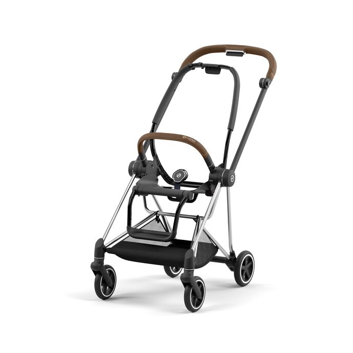 Cybex Mios3 Frame - Chrome/Brown (Special Order (allow extra time for delivery))