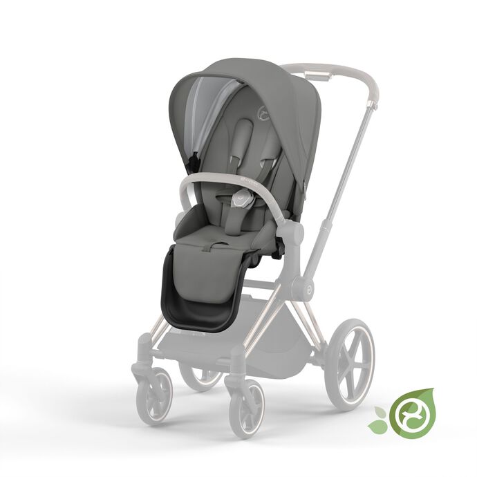 Cybex Priam4/ePriam2 Seat Pack Seat Packs - Conscious Pearl Grey (Special Order (allow extra time for delivery))