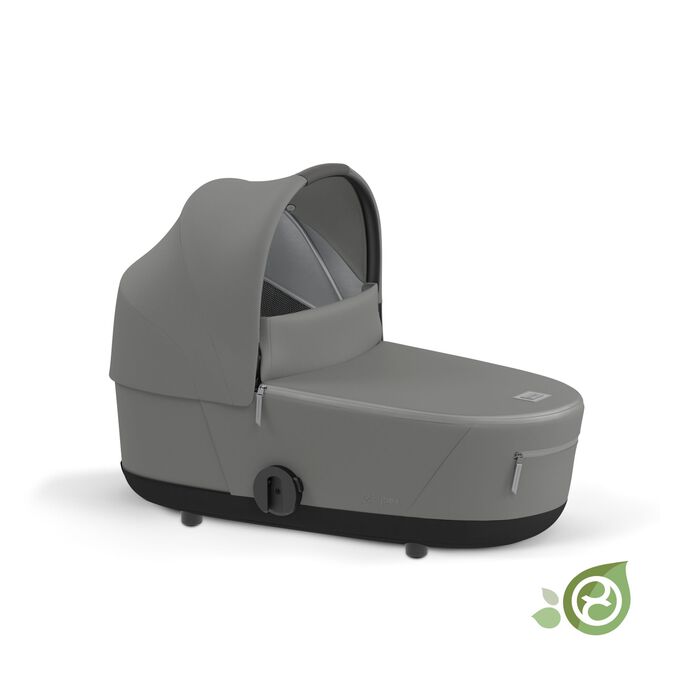 Cybex Mios 3 Lux Cot Carry Cots - Conscious Pearl Grey (Special Order (allow extra time for delivery))