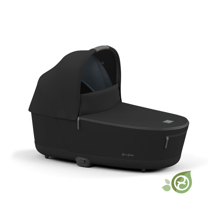 Cybex Cybex Priam4/ePriam2 Lux Cot Carry Cots - Conscious Onyx Black (Special Order (allow extra time for delivery))