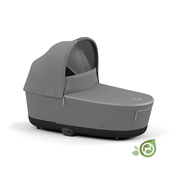 Cybex Cybex Priam4/ePriam2 Lux Cot Carry Cots - Conscious Pearl Grey (Special Order (allow extra time for delivery))