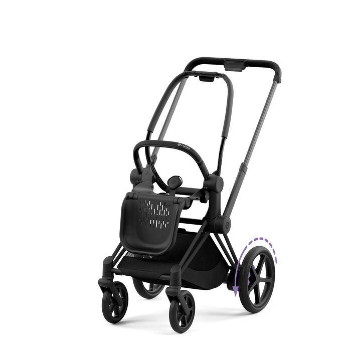 Cybex ePriam2 Frame - Matte Black/Black (Special Order (allow extra time for delivery))