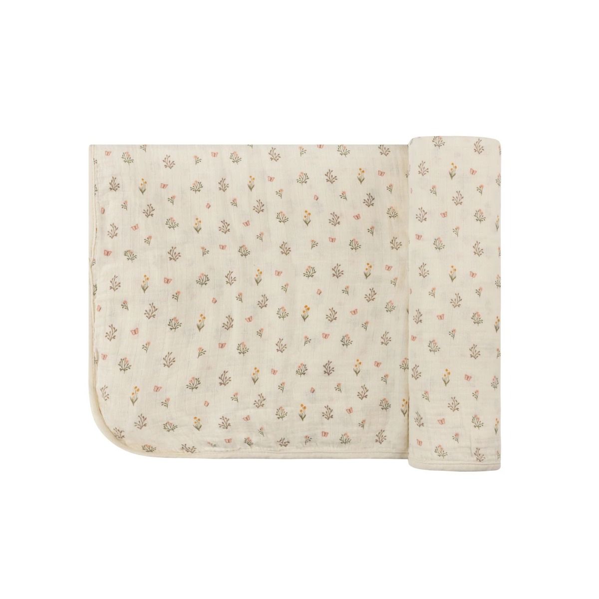 Ely's & Co Garden Floral Print Collection Footie & Bonnet - Boy Ivory Ely's & Co Garden Floral Print Collection Footie & Bonnet - Boy Ivory