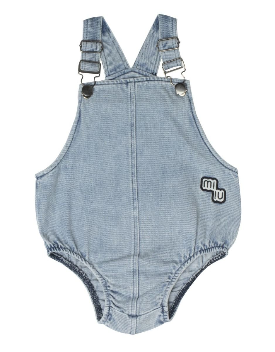 Crew Kids Jean Overall Bubble - Blue Crew Kids Jean Overall Bubble - Blue