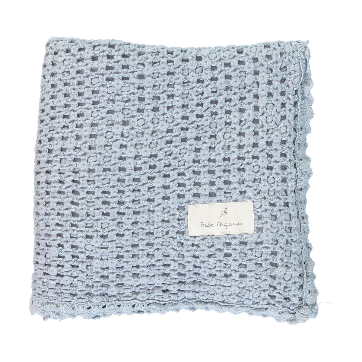 Bebe Organic Waffle Blanket - Atlantic Bebe Organic Waffle Blanket - Atlantic