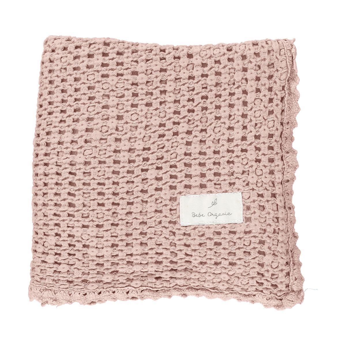 Bebe Organic Waffle Blanket - Dusty Rose Bebe Organic Waffle Blanket - Dusty Rose