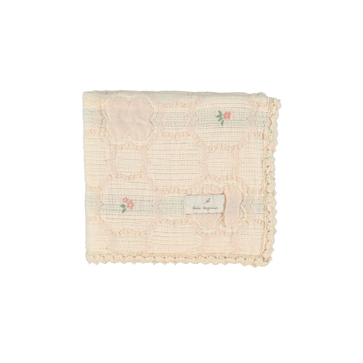 Bebe Organic Cleo Blanket Vintage Wallpaper Floral