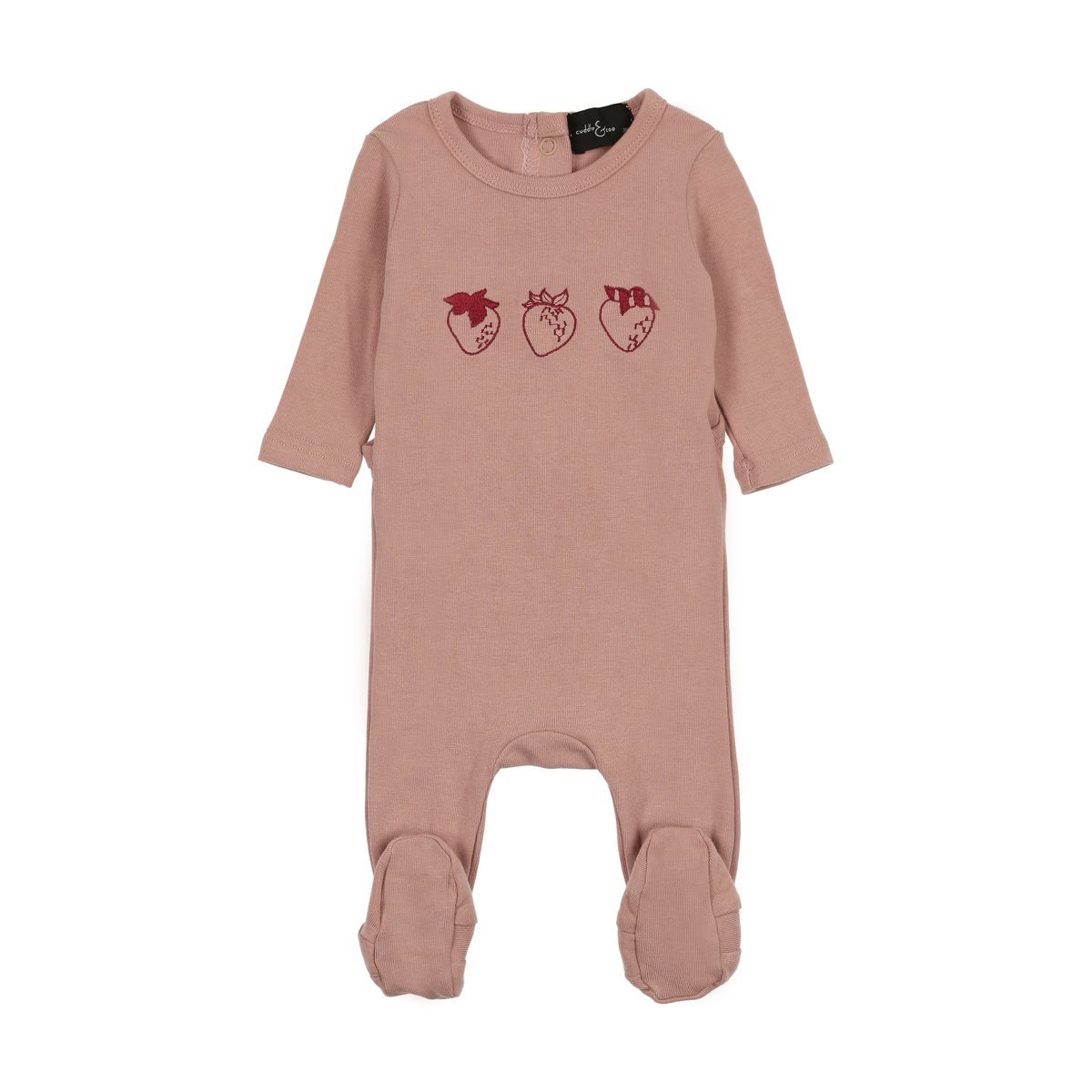 Cuddle & Coo Strawberry Stretchie - Pink Cuddle & Coo Strawberry Stretchie - Pink