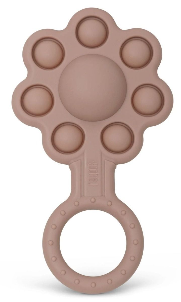 Adora Pop-it Flower rattle - Mauve Adora Pop-it Flower rattle - Mauve