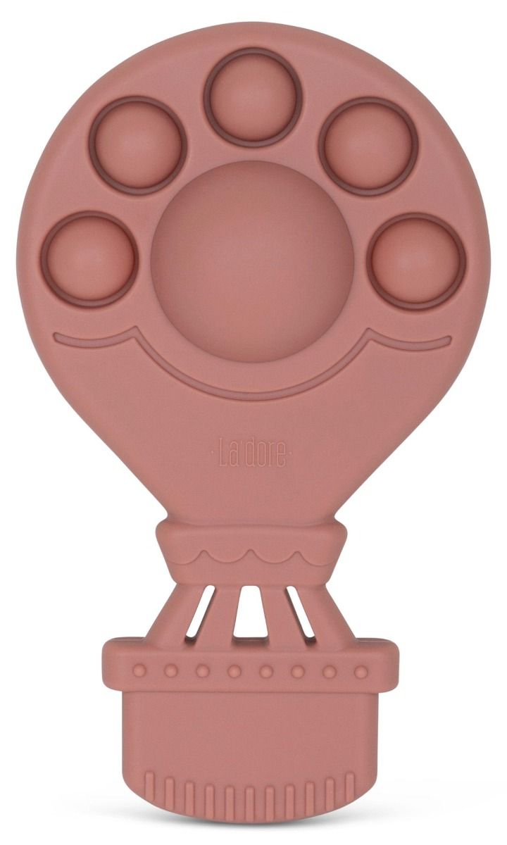 Adora Pop-it Hot Air Balloon Rattle - Rosewood Adora Pop-it Hot Air Balloon Rattle - Rosewood