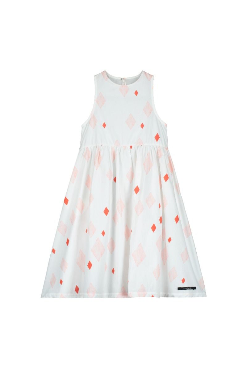 Little Creative Factory Joker Dress - White/Red Little Creative Factory Joker Dress - White/Red