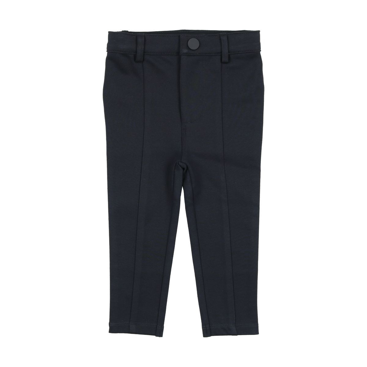 Lil Legs Knit Pants With Seam - Navy Lil Legs Knit Pants With Seam - Navy