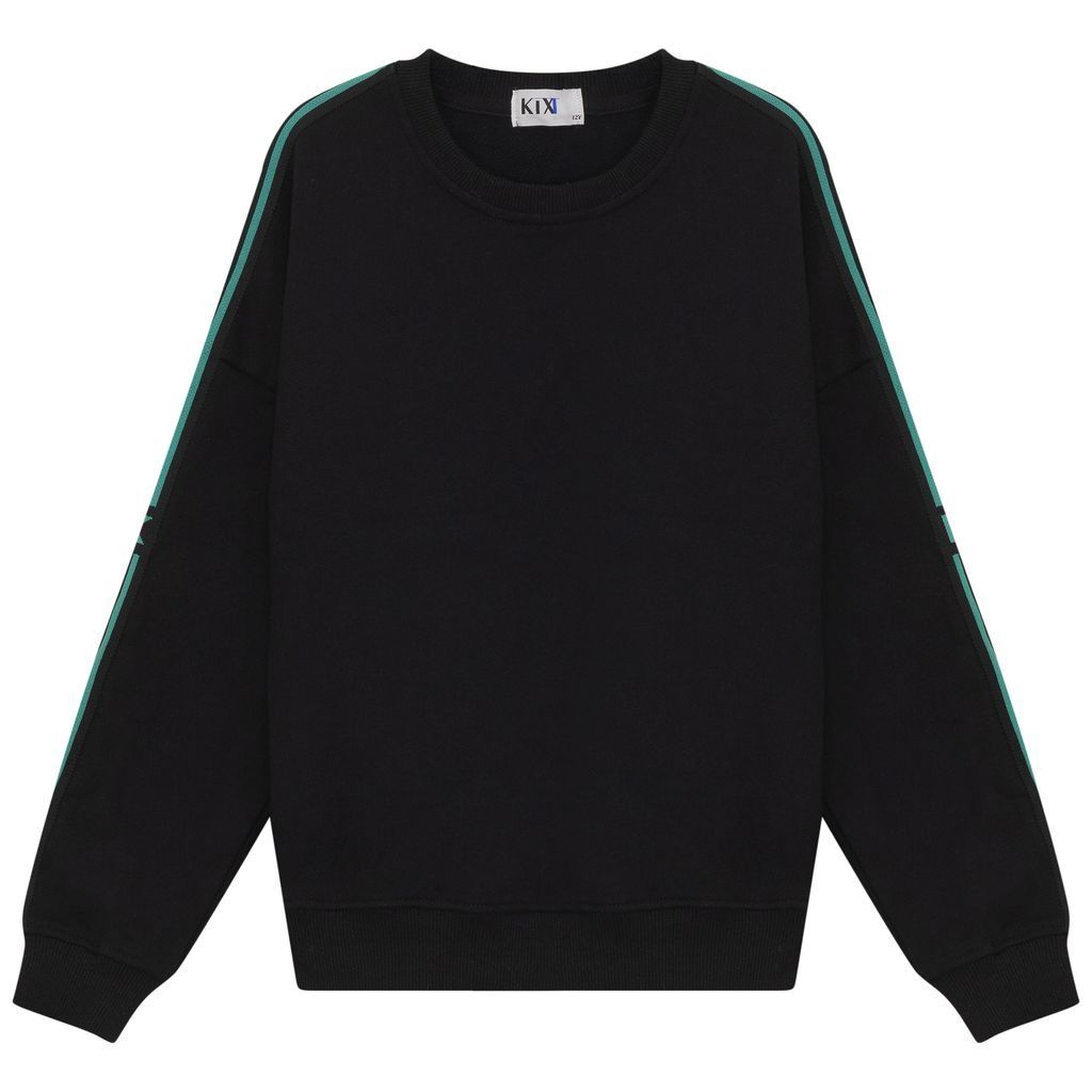 KIX LOGO DETAIL SWEATSHIRT Black
