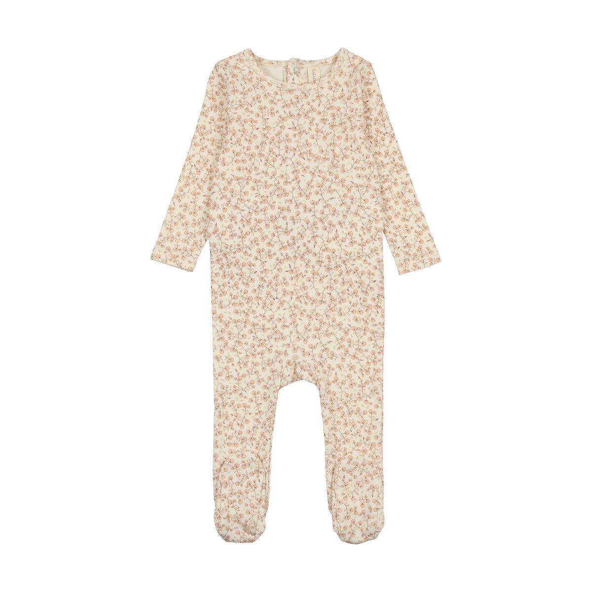 Lilette All Over Floral Footie - Mauve Lilette All Over Floral Footie - Mauve