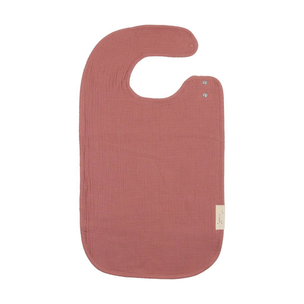 Lil Legs Toddler Bib - Rosewood Lil Legs Toddler Bib - Rosewood