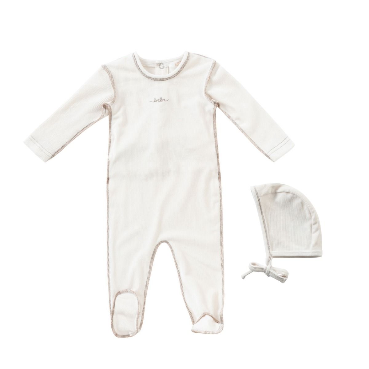 Kipp Edge Stitch Romper - Mauve Kipp Edge Stitch Romper - Mauve