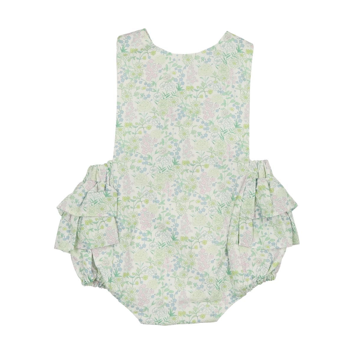 Bonjoy Polished Cotton Peter Pan Footie & Bonnet - Liberty Bonjoy Polished Cotton Peter Pan Footie & Bonnet - Liberty