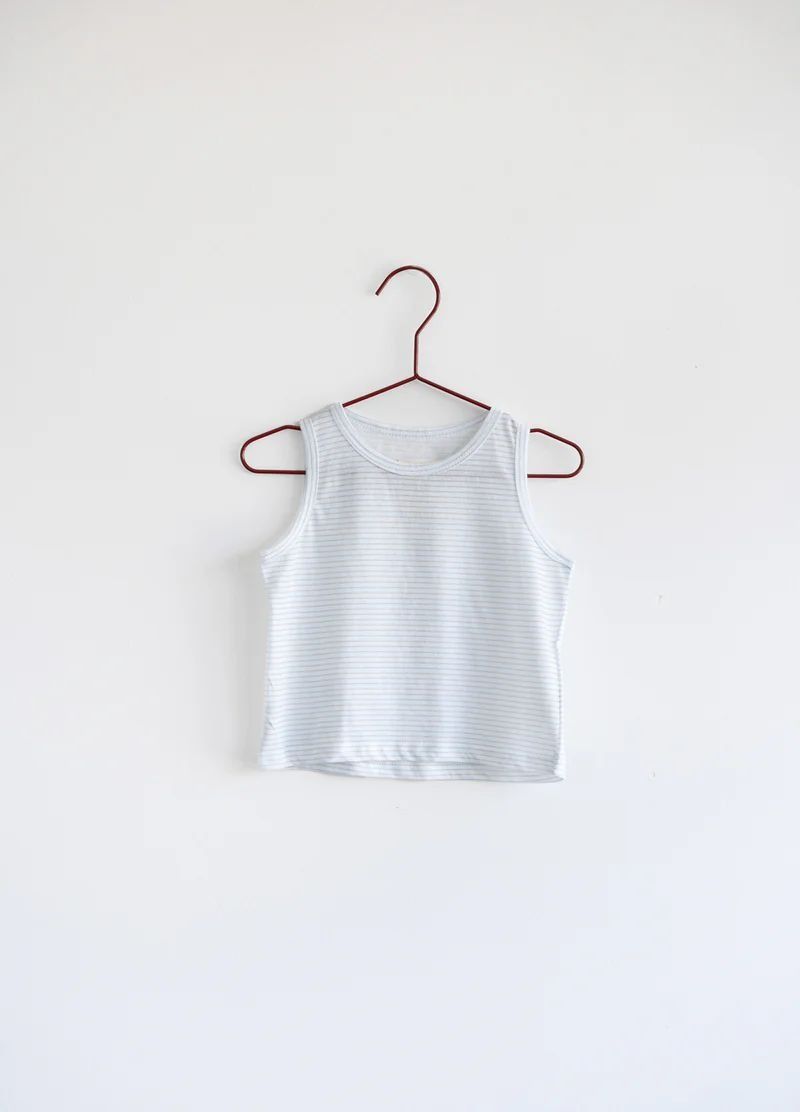 Please Mom Striped Sleeveless Tank Please Mom Striped Sleeveless Tank