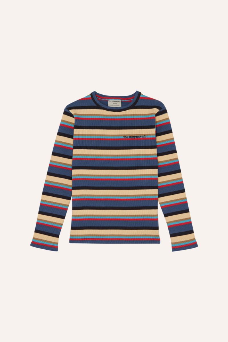 The Campamento MULTICOLOR STRIPES TSHIRT