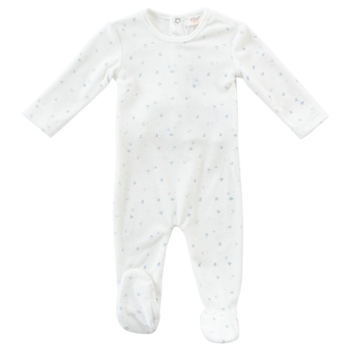 Kipp Bud Fitted Crib Sheet - Blue Kipp Bud Fitted Crib Sheet - Blue