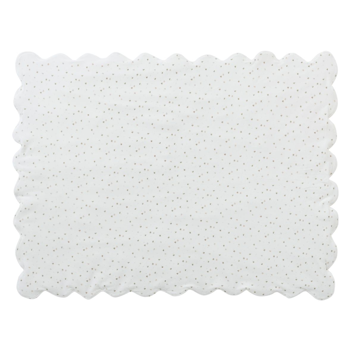 Kipp Bud Fitted Porta Crib Sheet - Stone Kipp Bud Fitted Porta Crib Sheet - Stone