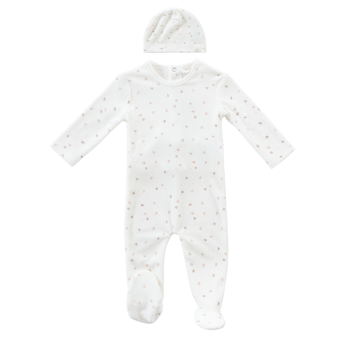 Kipp Bud Romper & Hat Set - Pink Kipp Bud Romper & Hat Set - Pink