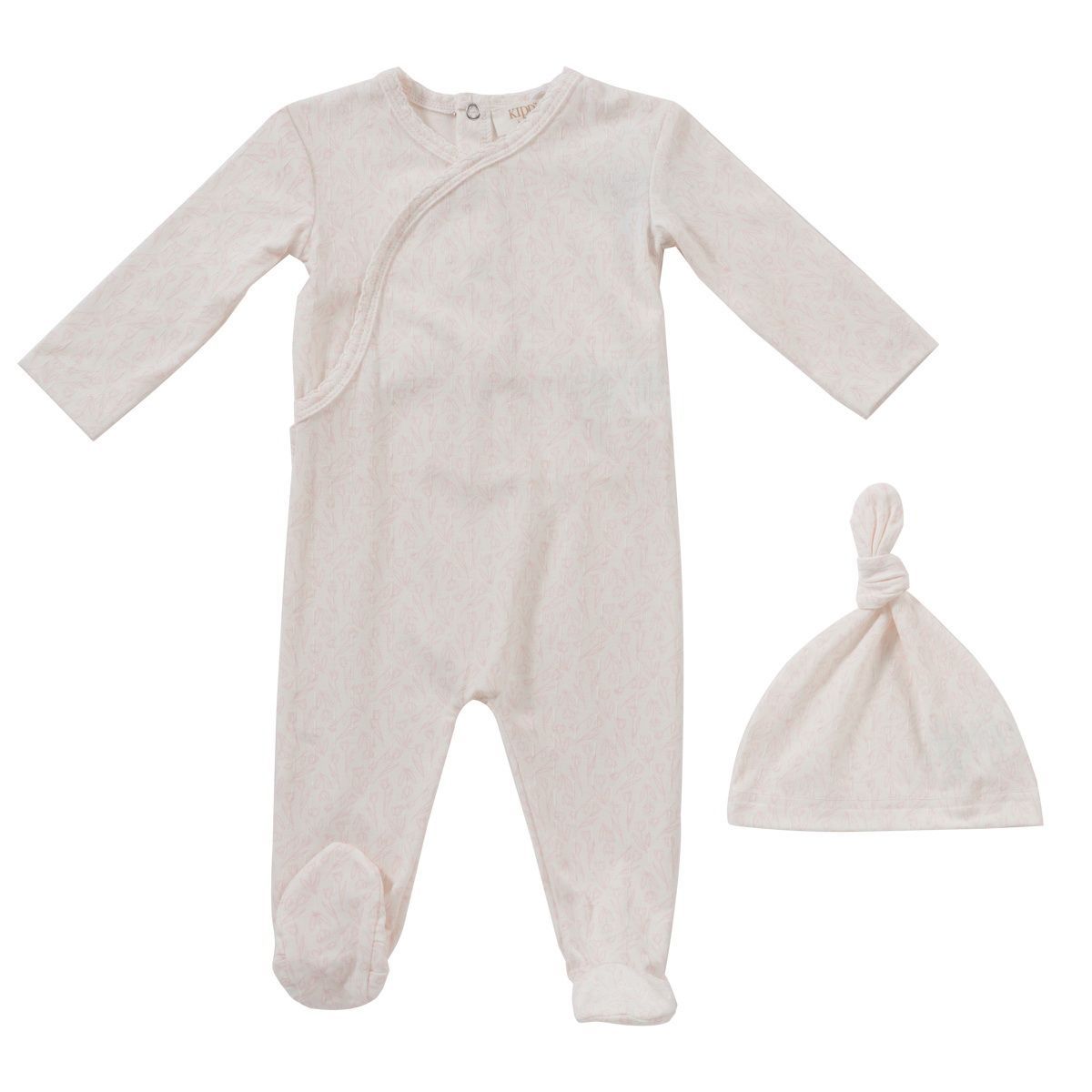 Kipp Tulip Romper & Bonnet - Blue Kipp Tulip Romper & Bonnet - Blue