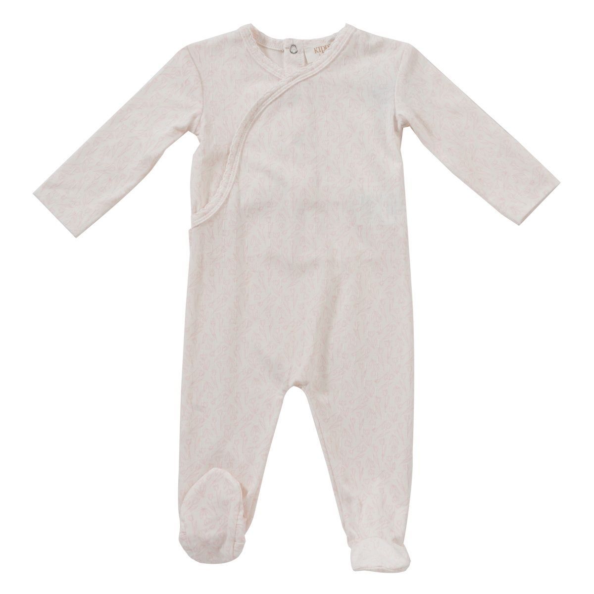 Kipp Tulip Romper & Bonnet - Blue Kipp Tulip Romper & Bonnet - Blue