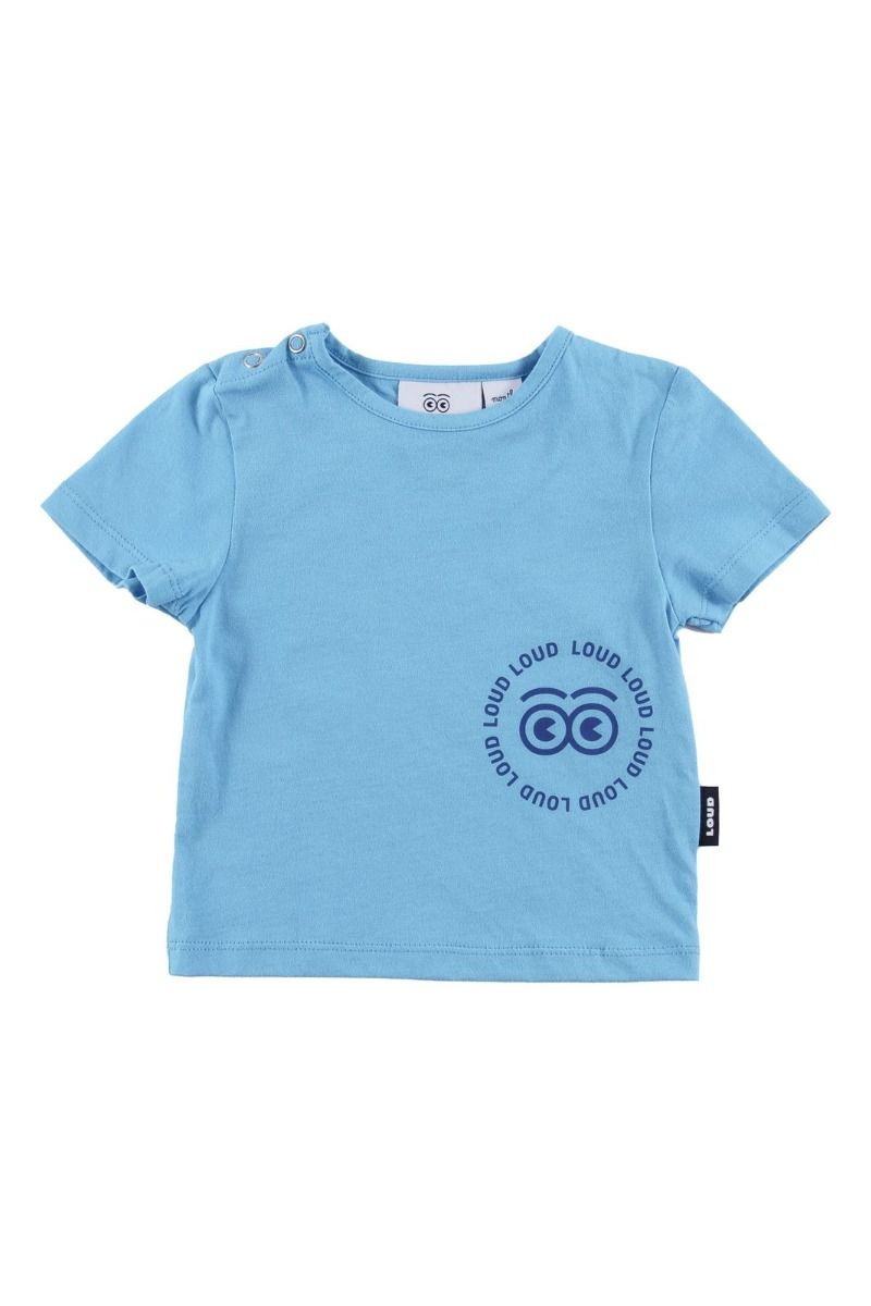 Loud Apparel Friends T-shirt Cyan Blue