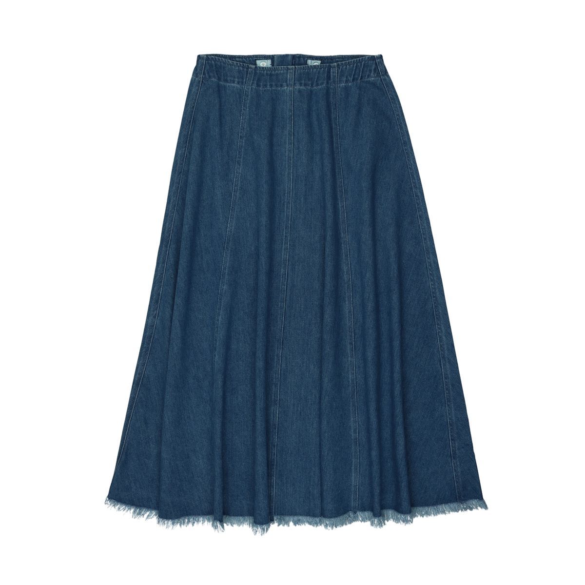 Coco Blanc Accordian Pleated Skirt - Navy/Ivory Coco Blanc Accordian Pleated Skirt - Navy/Ivory