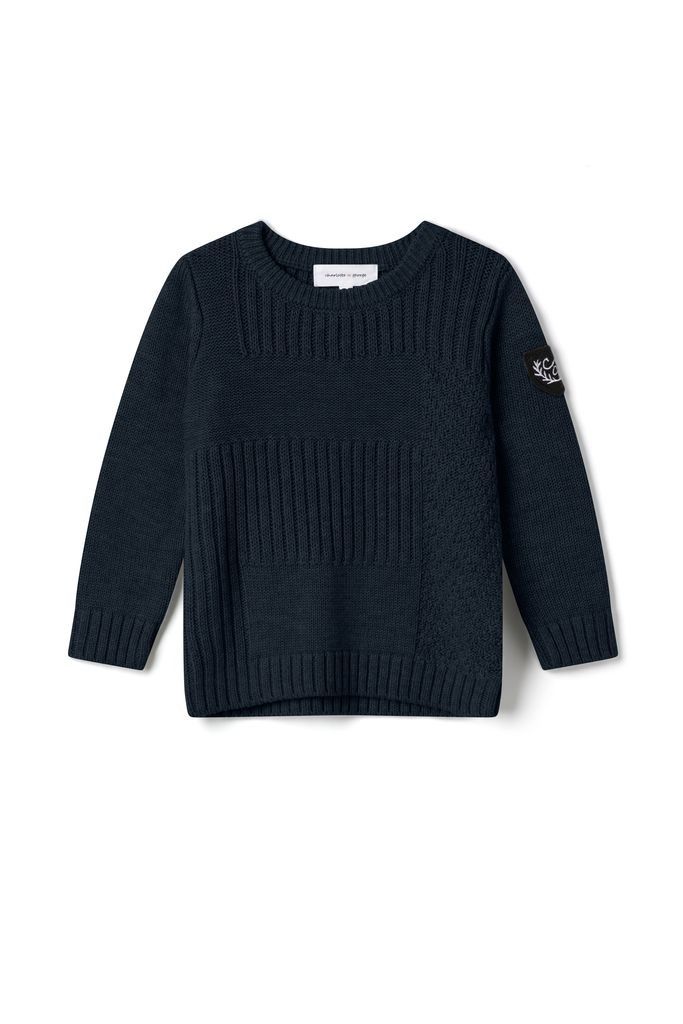 【OUAT】008  Knit ブラック OUAT/オーユーエーティー】META ZIP KNIT（ニット/セーター