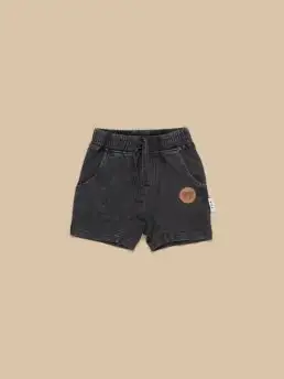 HuxBaby Vintage Black SLouch Shorts
