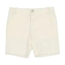 Panther Cream Stretch Shorts
