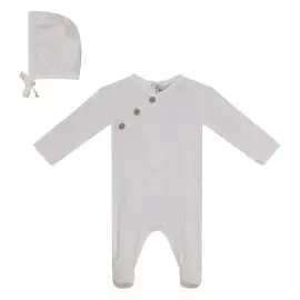 Small Moments White  Baby Set