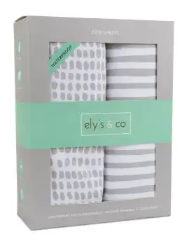 Ely's & Co Waterproof Changing Pad Cover Set