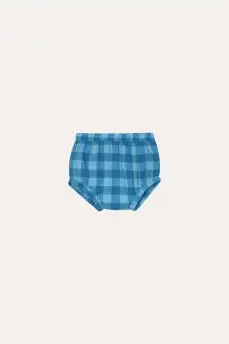 The Campamento Bloomer Checked Blue