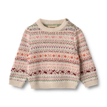 Wheat Jaquard Pullover Olga Multi