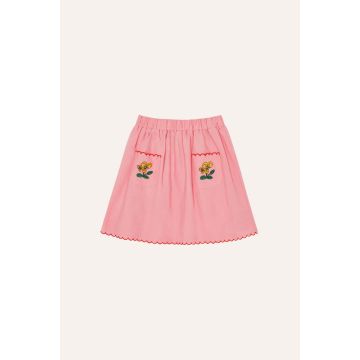 The Campamento Flowers Pink Skirt