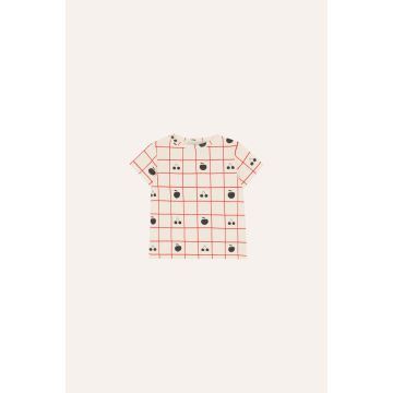 The Campamento Fruits Allover Baby T-shirt Ecru