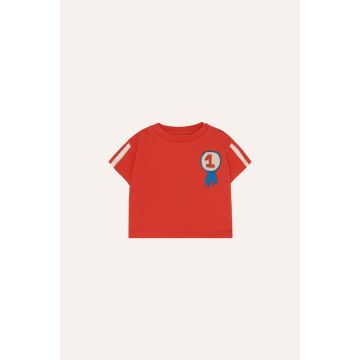 The Campamento Number One Baby T-shirt Red