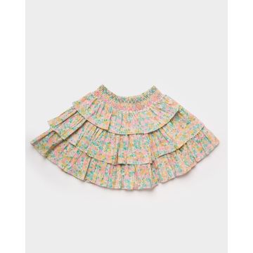 Early Sunday Melissa Skirt Emma Floral Mint Print