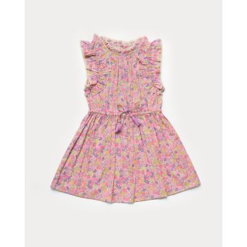 Early Sunday Florence Dress Emma Floral Purple