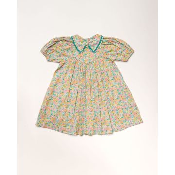 Early Sunday Beth Dress Emma Floral Mint Print