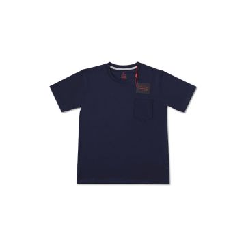 Leo & Zachary Boys 4 way stretch Shirt Navy